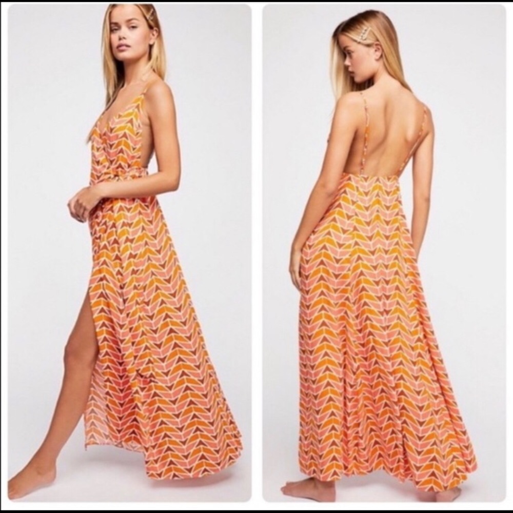 Free People Siren Wrap Dress